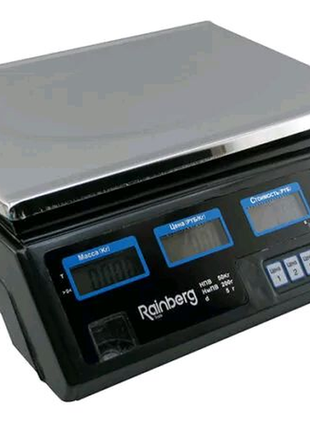 Весы торговые rainberg rb-302 до 50 кг