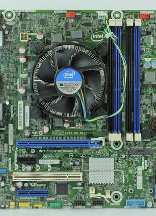 2ух ядерный комплект intel: процессор s1155 intel core i3-3240 ( 2 по 3,4ghz) + надежная плата lga1155 intel