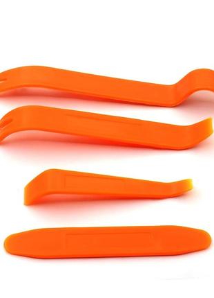 Комплект лопаток сьемников для демонтажа обшивки, клипс, пистонов и прочего авто пластика