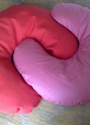 Массажная подушка для шеи с гречневой шелухой4 фото
