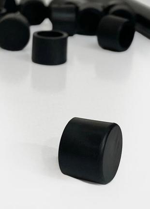 Заглушка для мебели 16 шт-комплект. защитный резиновый колпачок пвх на трубу 12 мм....
