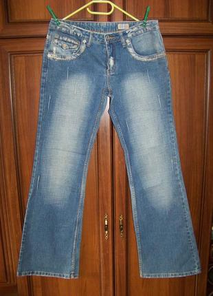 Классические синие женские джинсы 98.86 jeans 44 европейский1 фото