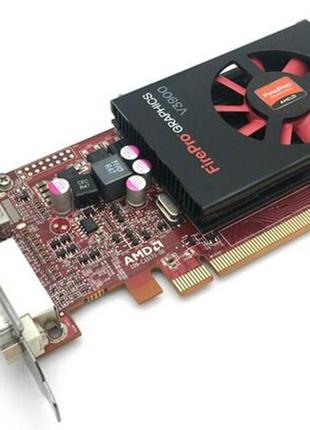 Мощная видеокарта pci-e amd radeon firepro v3900 на 1 gb и 128bit с разъемом displayport