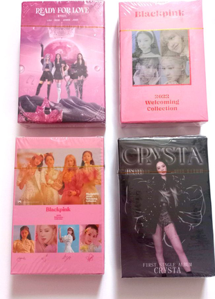 Картки black pink k-pop блекпінк кей поп