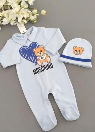 Чоловічок з шапочкою moschino