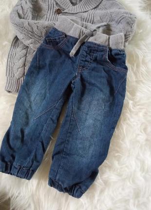 Джинсы на подкладке для мальчика
