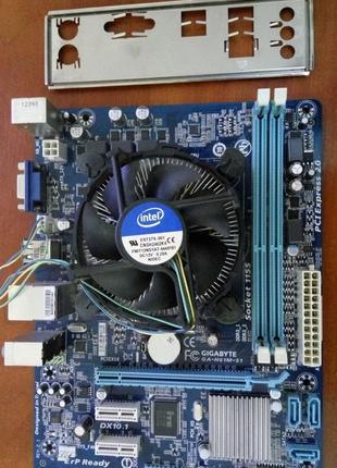 Потужний ігровий 4ех ядерний комплект - проц intel core i7-2600 ( 4 по 3,4 ghz ) + плата s1155 gigabyte ga-h61m