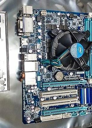 4ех ядерный комплект intel: процессор s1156 intel core i5-750 ( 4 по 2,67 ghz) + плата lga1156 gigabyte