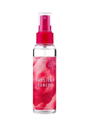 Парфумований спрей для тіла passion dance, 100 мл avon
