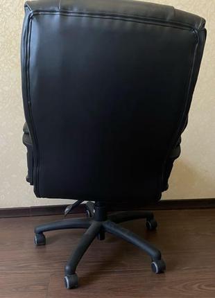 Офісний стілець, директорський стілець, шкіряний стілець3 фото
