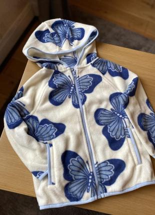 Фліска george, флісова кофта на замку george 4/5 років