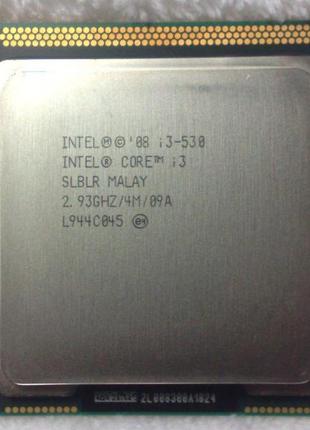 Мощный процессор для пк intel core i3-530, s1156, 2.93 ghz, 2ядра, 4m, 1333mhz, 73w (bx80616i3530)