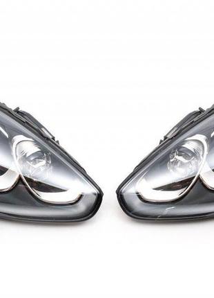 Передние фары оригинал gts 2015-2018 (2 шт, hid) для porsche cayenne