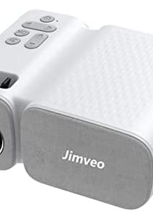 Мультимедийный портативный мини-проектор jimveo c11 full hd led 8000 лм с динамиками