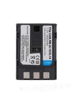 Акумулятор для фотоапаратів canon 350d та 400d та відеокамер canon - nb-2lh - аналог 1800 ma