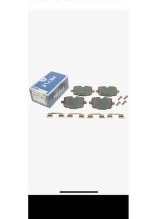 Колодки гальмівні meyle (задні) bmw 5 (f10/f11)/6 (f12/ f13)/ 7 (g11/g12)/ x5 (g05)/ x6 (g06)/ x7 (g07)10-