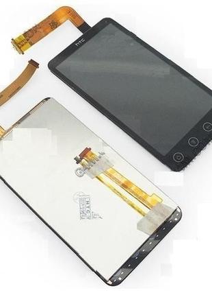 Дисплей htc evo 3d (x515m, g17) с сенсором, черный