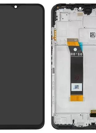 Дисплей xiaomi poco m5, poco m4 5g, redmi 10 5g, redmi note 11e с сенсором и рамкой, черный