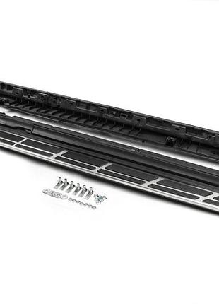 Боковые пороги (2 шт) для porsche macan 2014-2024 гг