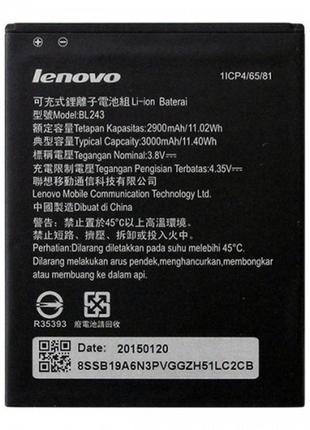 Аккумулятор для lenovo bl243, a7000, k3 note, k50-t5