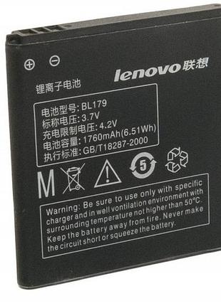 Аккумулятор для lenovo bl179 a388, a520, a520t, a560 1760mah, оригинал