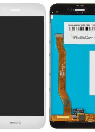 Дисплей для huawei nova lite (2017), p9 lite mini, y6 pro (2017) sla-l02, sla-l22, sla-l03 с сенсором белый