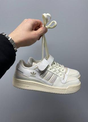 Кроссовки adidas forum 84 low «cream white’1 фото