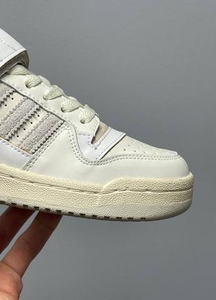 Кроссовки adidas forum 84 low «cream white’7 фото