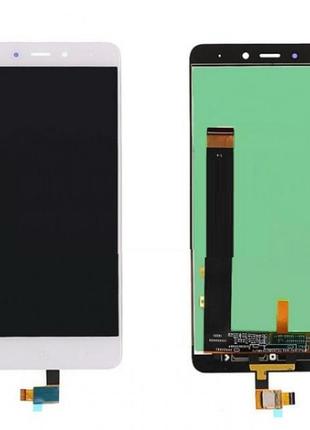 Дисплей для xiaomi redmi note 4, note 4 pro с сенсором белый