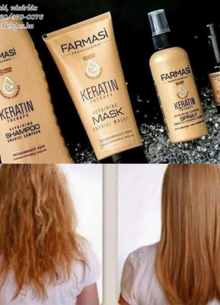 Шампунь для волосся keratin