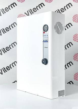 Електрокотел 3 квт з розширювальним баком і насосом viterm max гарантія 2роки