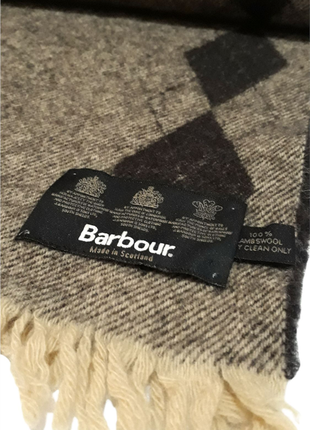 Вовняний шарф barbour 100% вовна burberry aquascutum patagonia3 фото