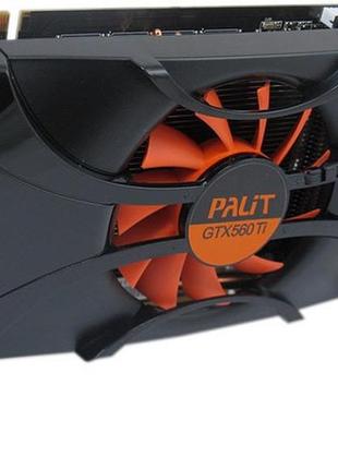Мощная видеокарта pci-e nvidia geforce gtx 560 ti на 1 gb ddr5 и высокой битностью - 256 bit с гарантией