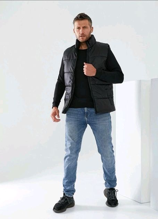 Чоловіча тепла жилетка, мод нс - 1546\1,чорний, розмір l