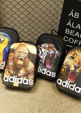 Стильний рюкзак міський рюкзак adidas fashion animal1 фото