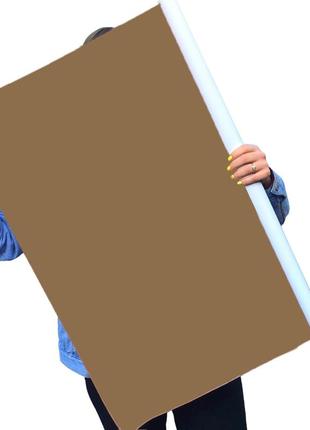 Однотонный виниловый фотофон шоколадный