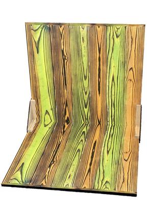 Дерев'яний кутовий фотофон plootone