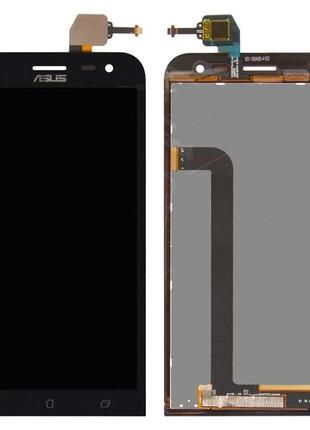 Дисплей для asus zenfone 2 laser (ze500kl, ze500kg) с сенсором черный