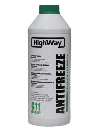Антифриз highway antifreeze g11 концентрат зелений 1,5л