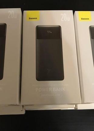 Повербанк baseus 20000 20w , power bank в наявності