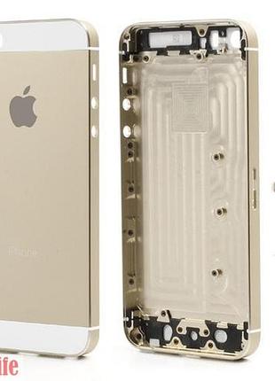 Корпус apple iphone 5 золотистый