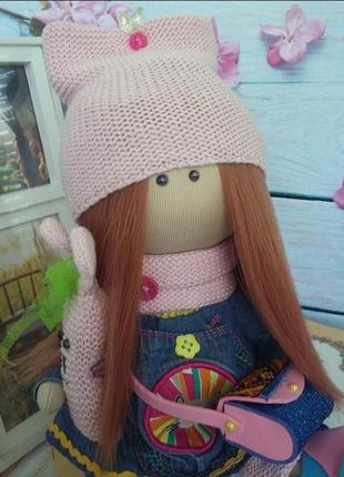 Интерьерная кукла куколка ваниль 27см