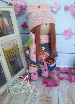 Интерьерная кукла куколка ваниль 27см