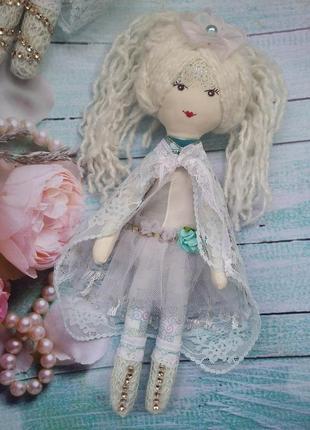 Текстильная кукла принцесса эльза фроузен1 фото