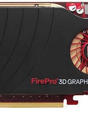 Мощная видеокарта pci-e amd radeon firepro v7750 на 1 gb и 128bit с разъемом displayport