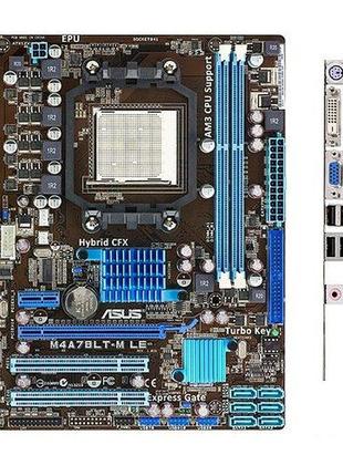 Плата amd sam3 asus m4a78lt-m le уценка - видео! на ddr3 !!! поним 2-6 ядерн проц x2-x6 до phenom ii x6