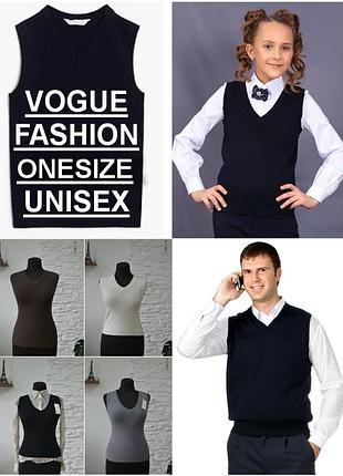 Unisex❗ жилет  vogue fashion - это тепло и уют, но и комфорт и свободу движений❗