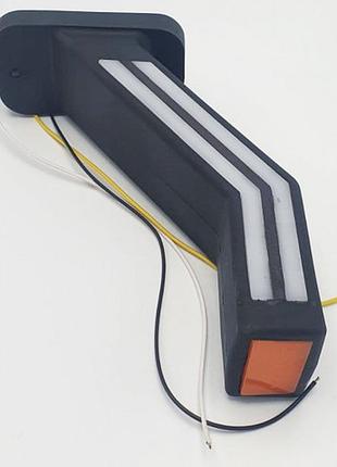 Ліхтар габаритний ріг 18 см led 10-30 v, правий (fr)