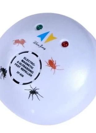 Отпугиватель ультразвуковой грызунов (муравьев тараканов пауков) zf-830e