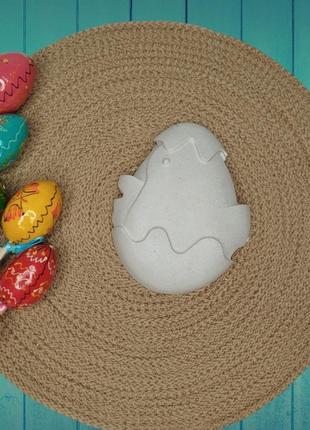 Пасхальные гипсовые фигурки яйцо цыпленок писанка для творчества для раскраски